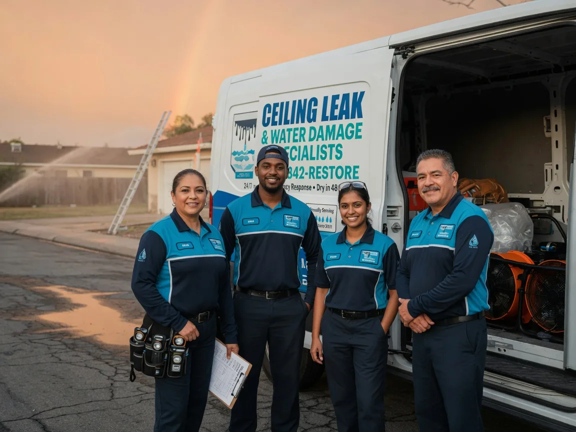 Ceiling Leak Cleanup company in Harbor View, OH